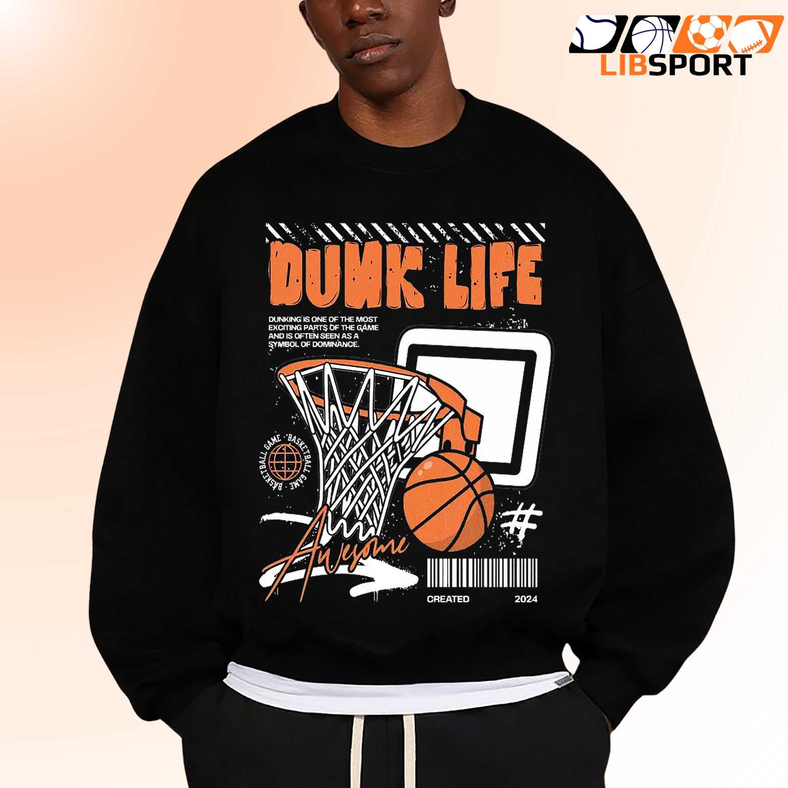 Dunk Life T Shirt, Basketball Streetwear Tee, Vintage Unisex Shirt